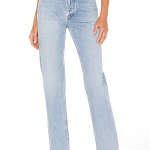 Agolde Lana mid rise vintage Straight Leg Jeans
